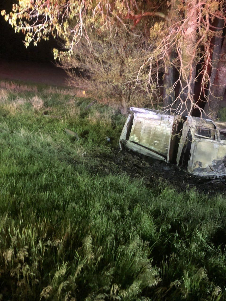 Crash scene